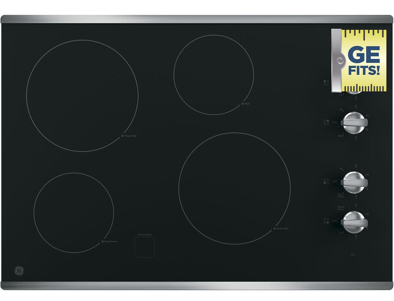 GE 30” Electric Cooktop JP3030SJSS Soperb Builders LLC